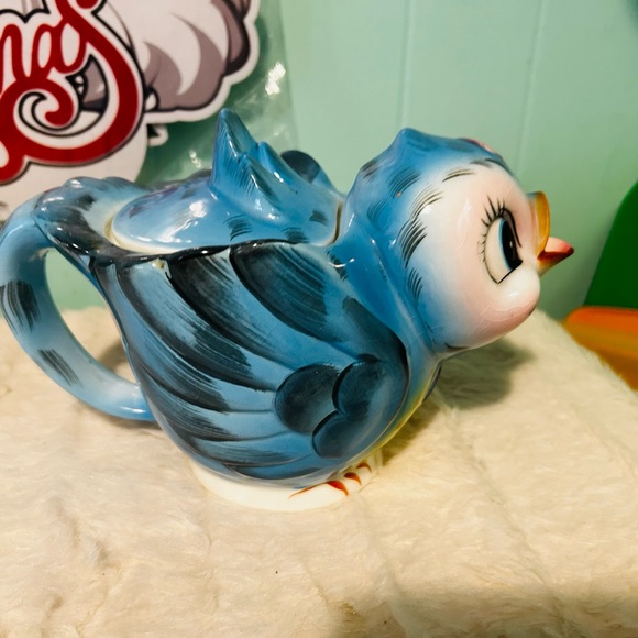 Vintage lefton bluebird teapot - Picture 6 of 6